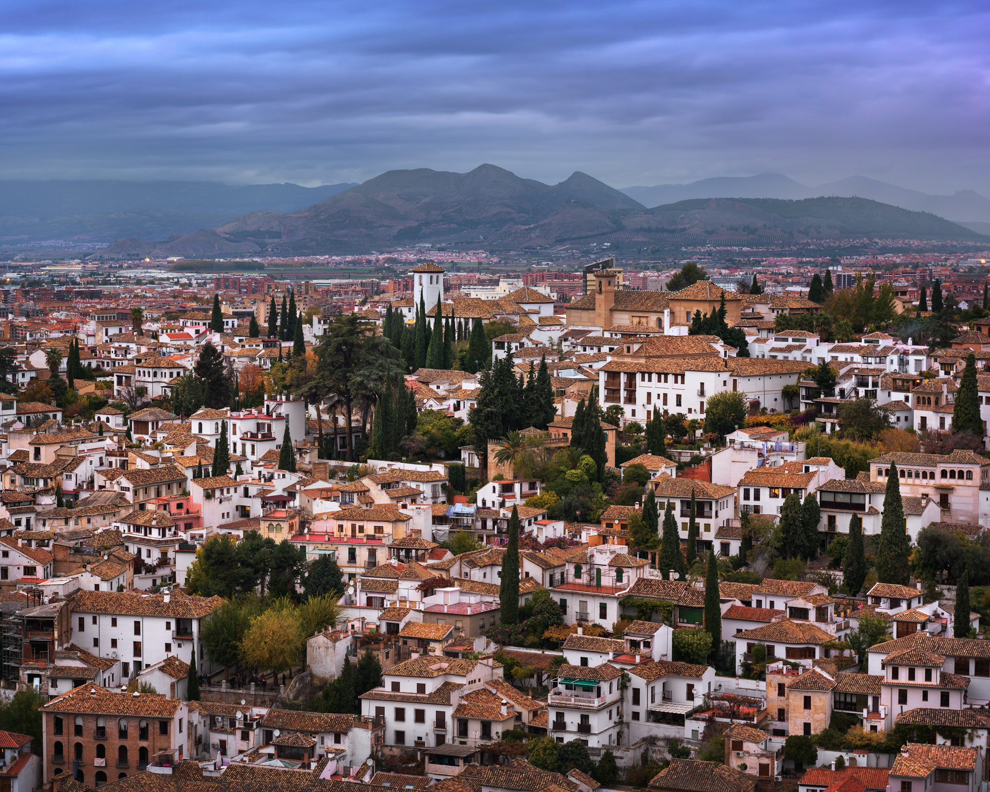 Albaicin District Granada Spain Anshar Images